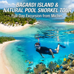 Bacardi Island Cayo Levantado white sand beach Dominican Republic